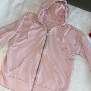 Light pink zip up